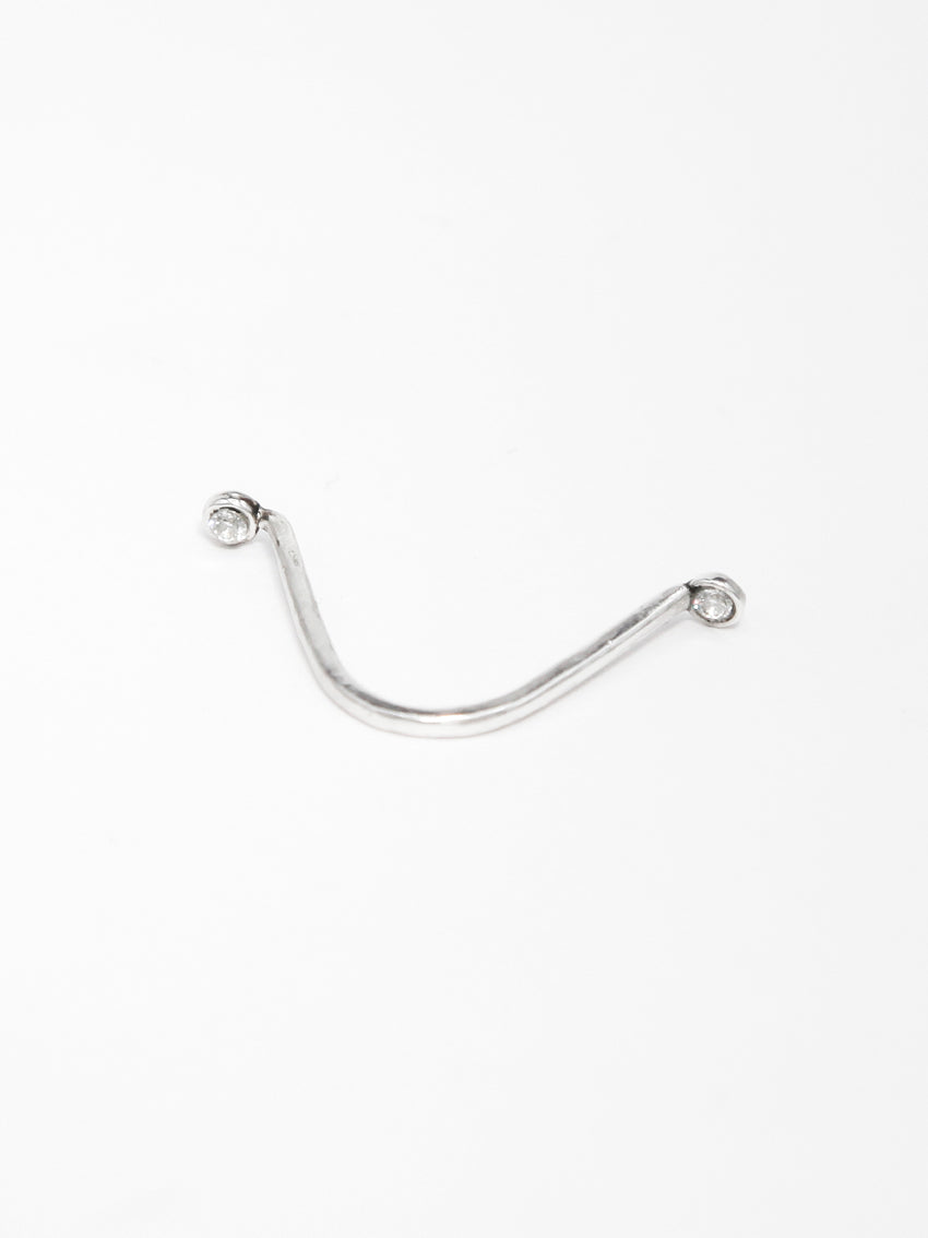 adjustable fake piercing nose bridge jewel