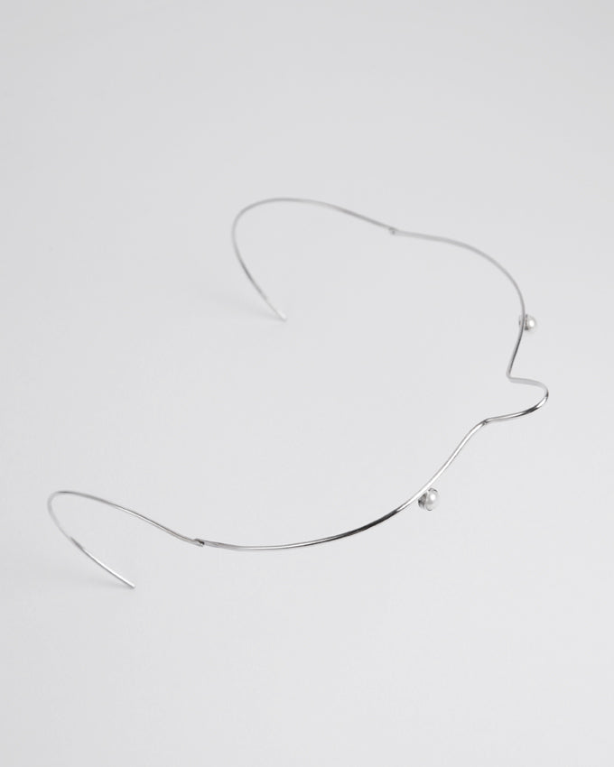 bijou de visage en argent