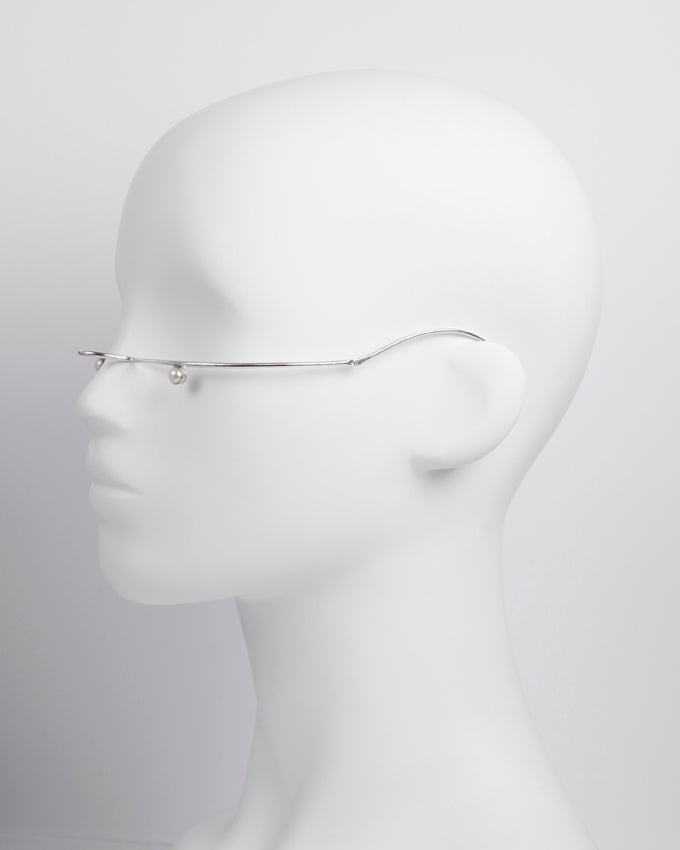 bijou de visage en argent