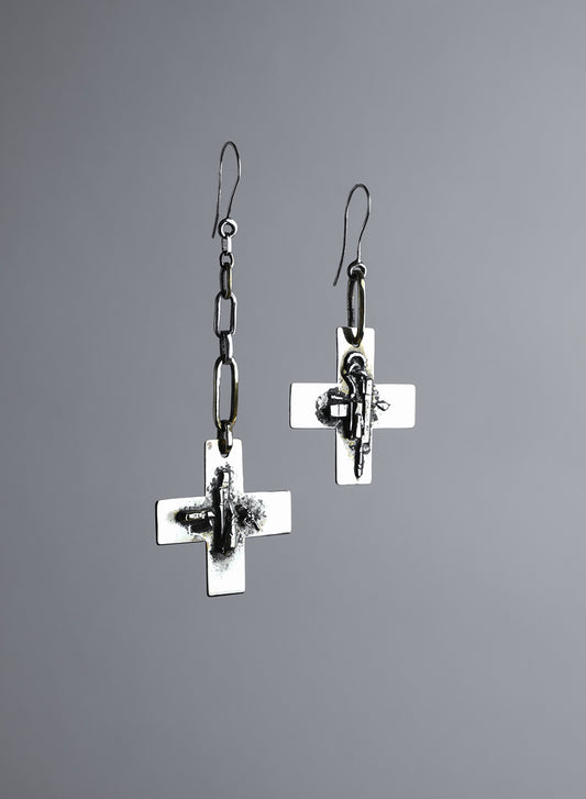 Umma - Boucles d'Oreilles - One of a kind