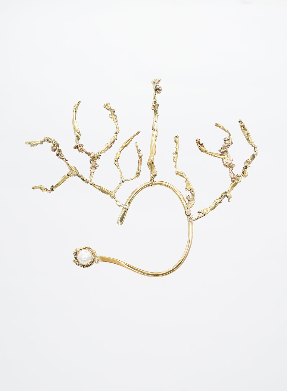 very big and original ear cuff jewelry, one of a kind