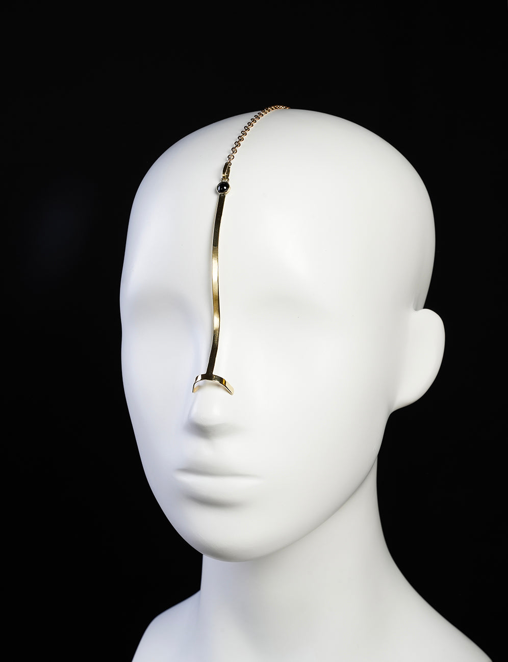 golden jewelry for the nose