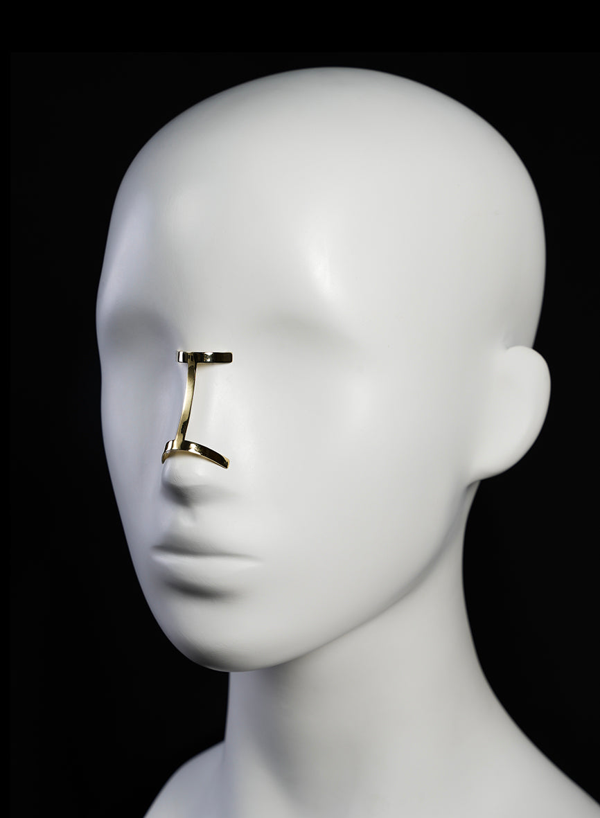 no piercing nose jewelry, alt style