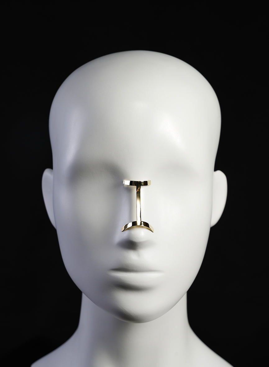 golden jewelry for the nose