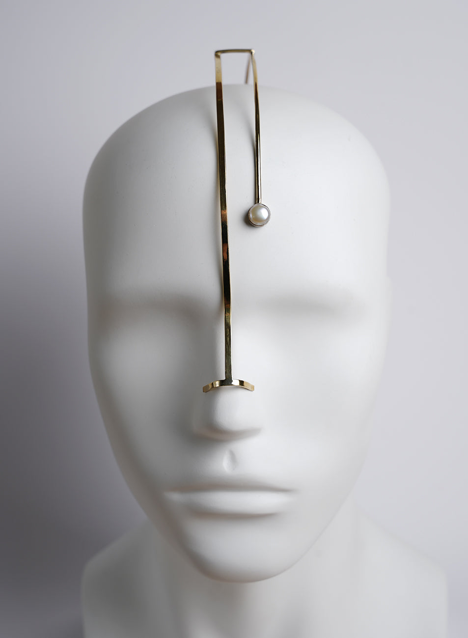 A futuristic face accessory, perfect for making a greta impression at festivals and events