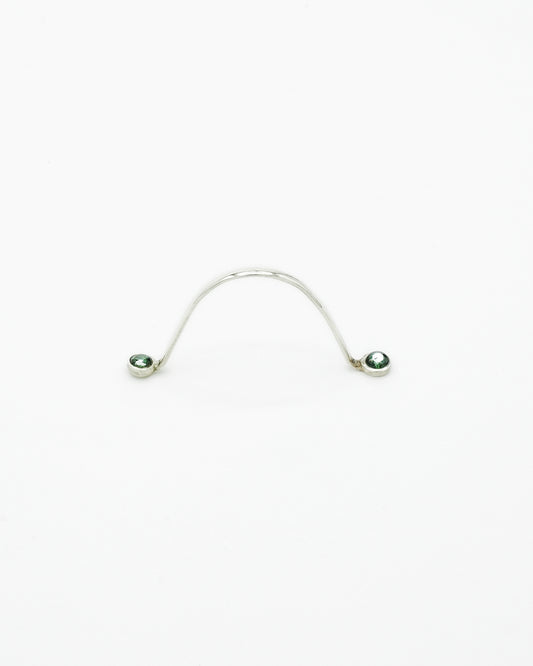 fake piercing nose bridge jewelry, discreet and very elegant.