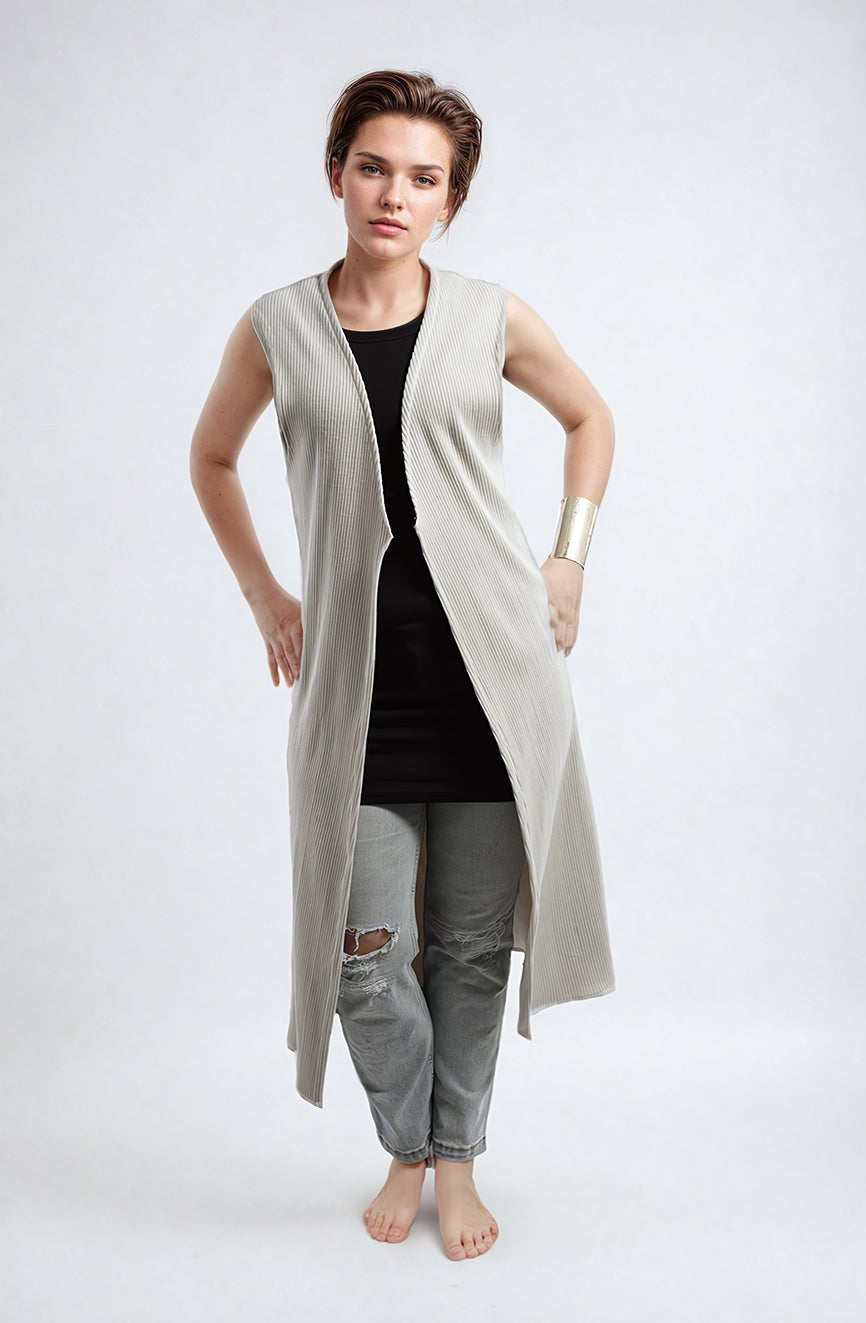 G01 - Gilet long sans manches