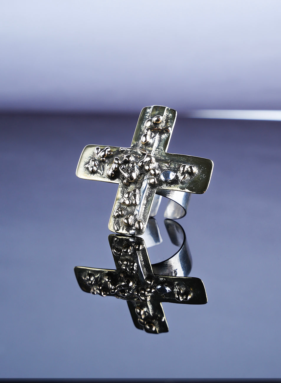 raw design one of a kind adjustable ring