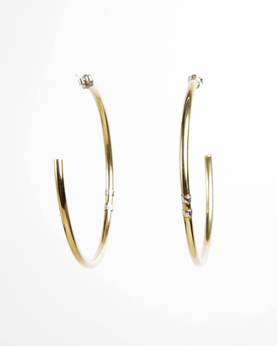 beautiful very large hoop earrings