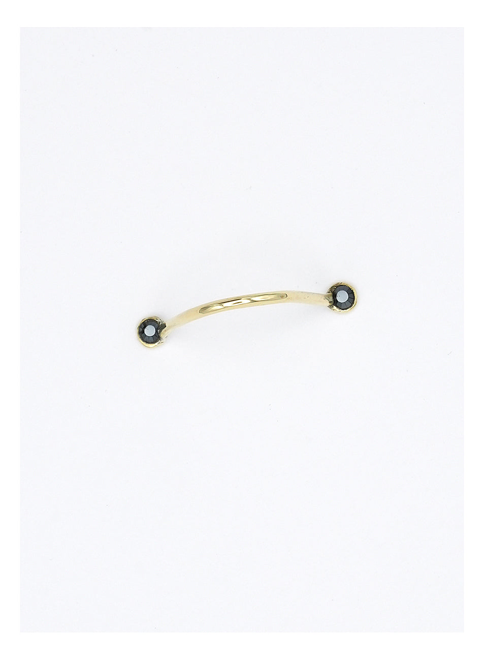fake piercing nose bridge jewelry, discreet and very elegant in gold color 