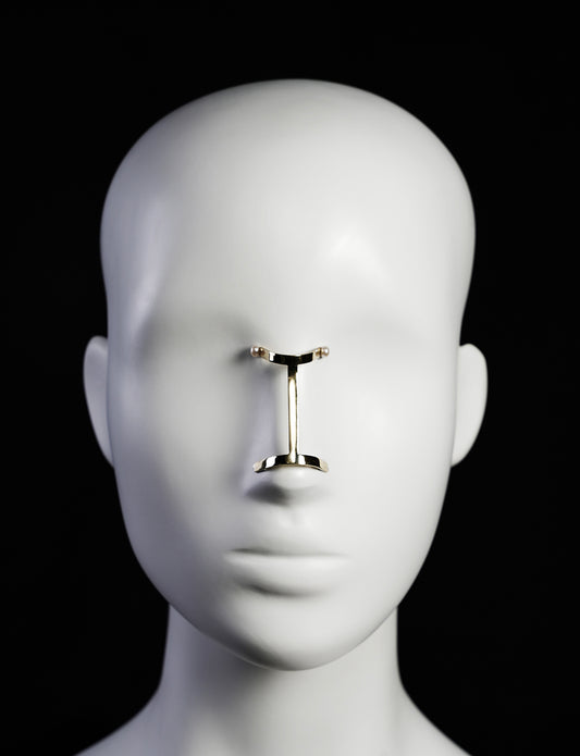 clip on nose jewelry, easy to wear, with pearls