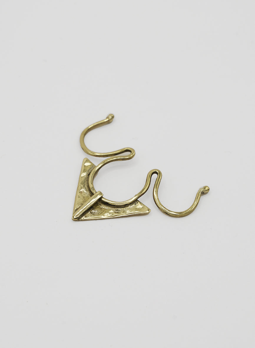 handcrafted gold nose jewelry, fake septum no piercing jewel