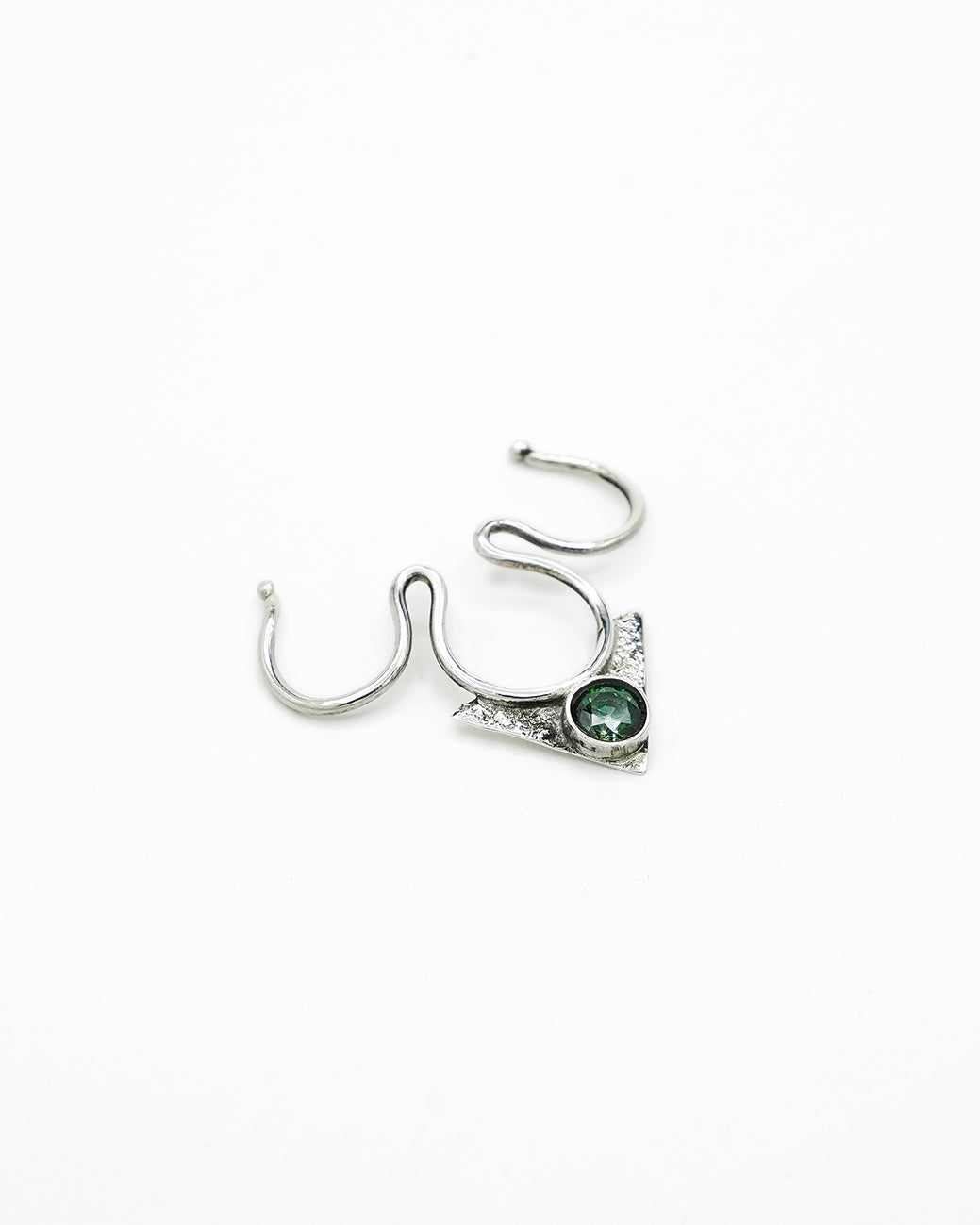 septum no piercing, contemporary artisan design.