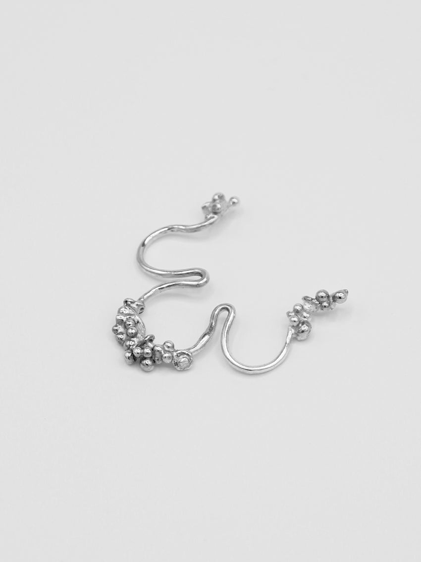 decorated septum ring no piercing jewelry